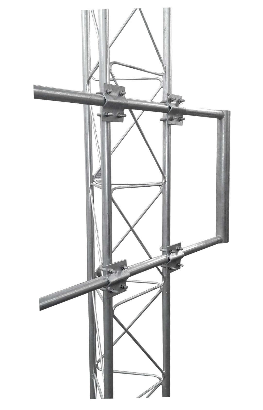 Detalle Brazo Uso Rudo para Torre STZ Galvanizado