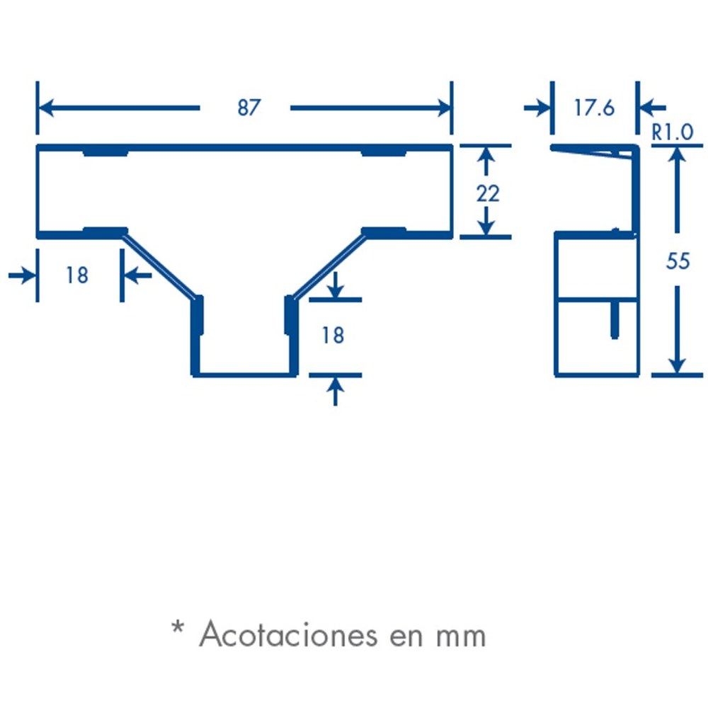Dimensiones TMK1720T
