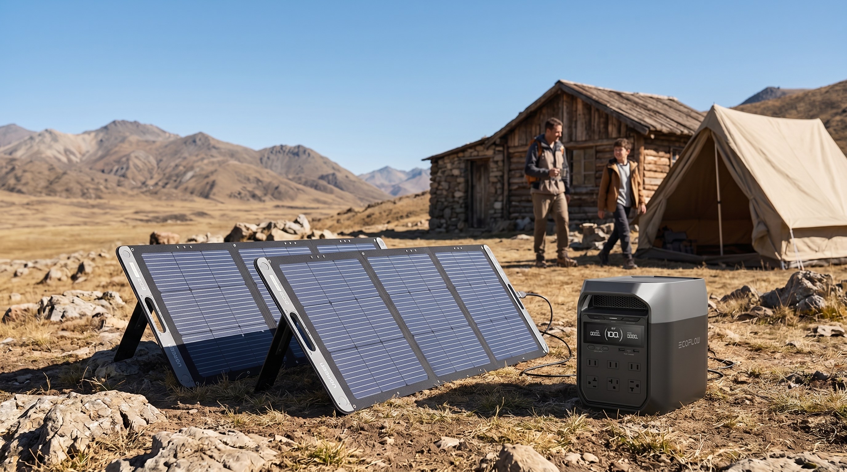 Panel Solar Portátil 200W