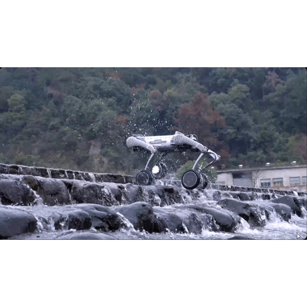 Robot en terreno irregular
