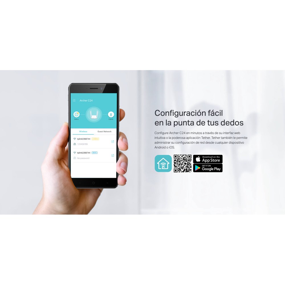Aplicación Tether