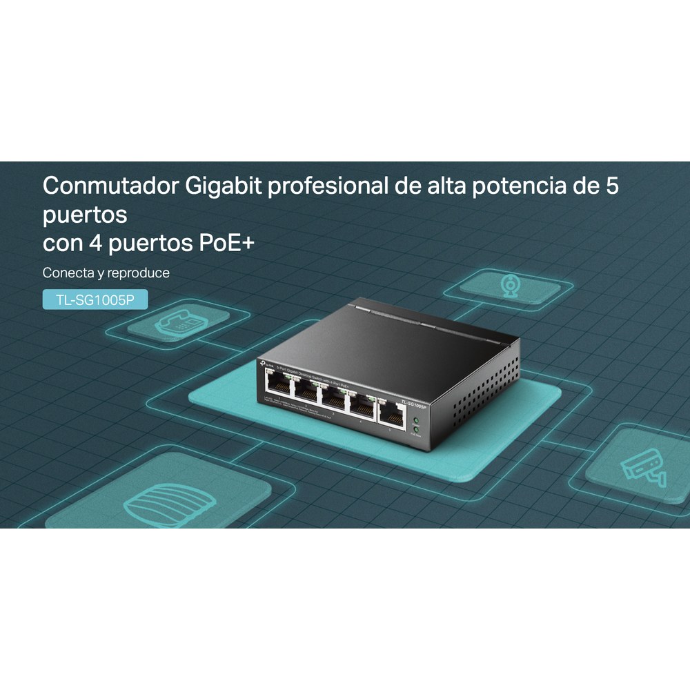 Switch TP-LINK TLSG1005P