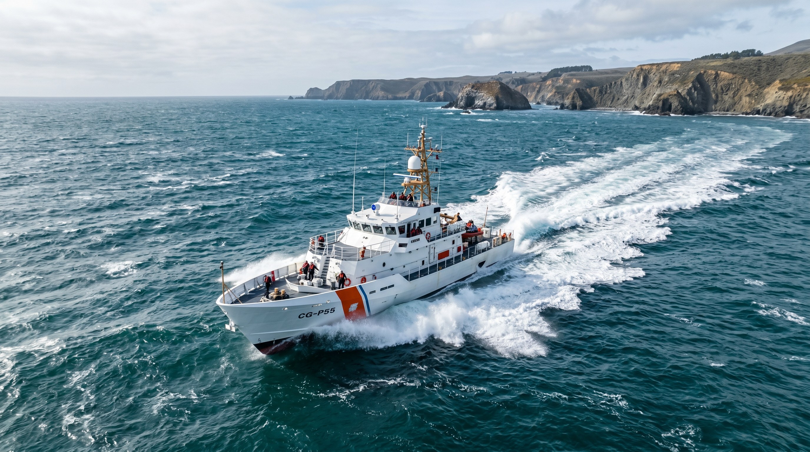 TXM85 en patrulla guardacostas