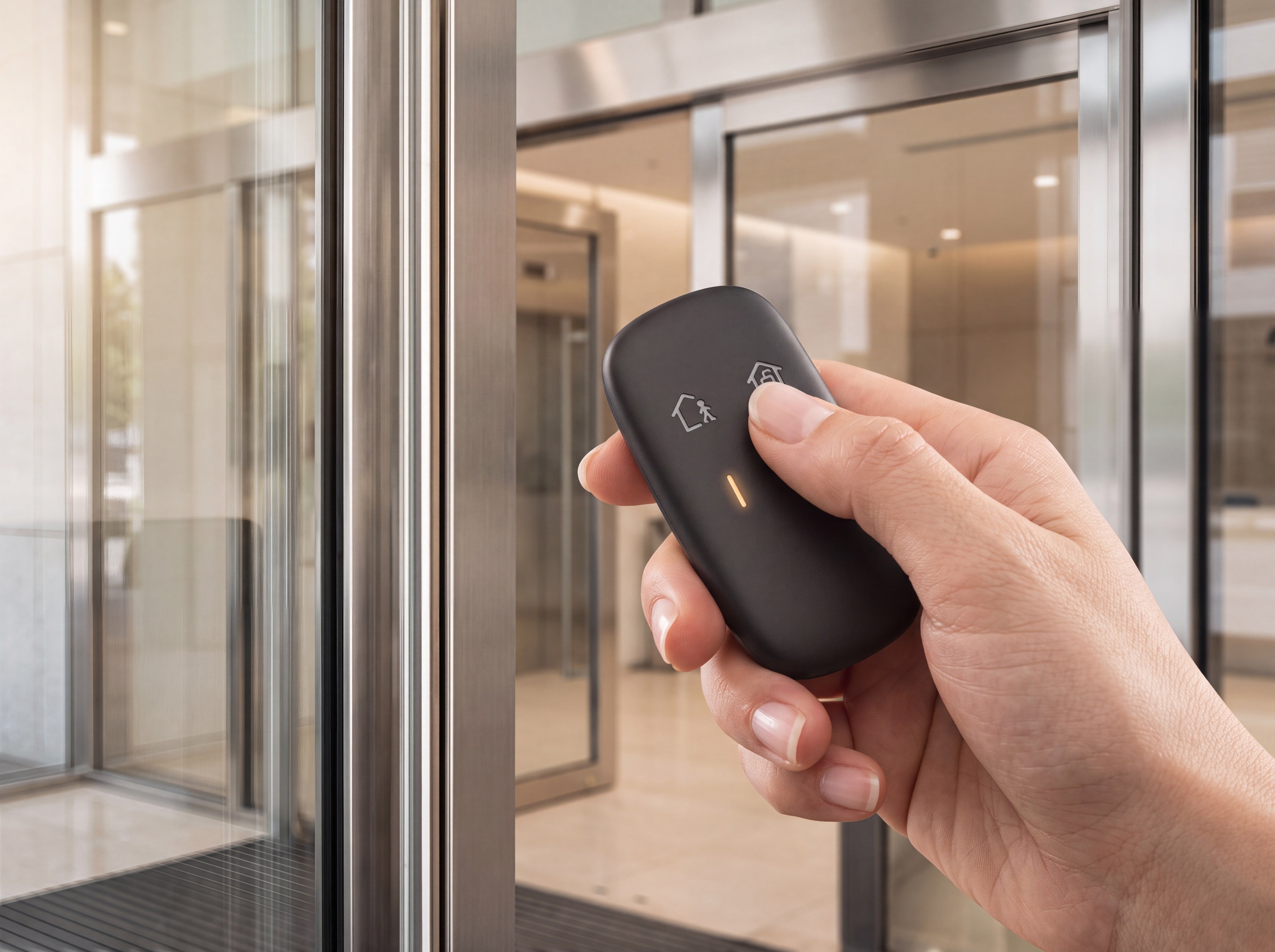 Keyfob AX PRO en uso - Operación instantánea