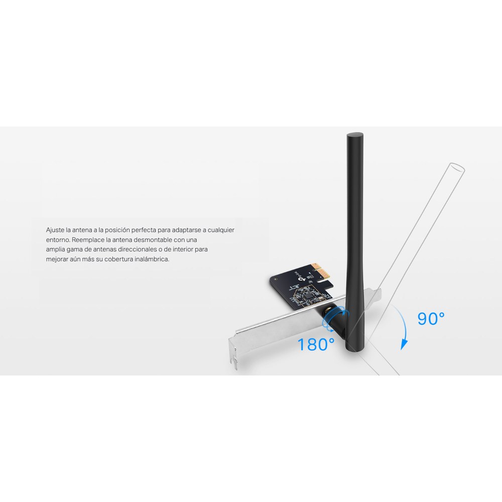 Adaptador PCI inalámbrico TP-LINK ARCHERT2E - Antena de alta ganancia