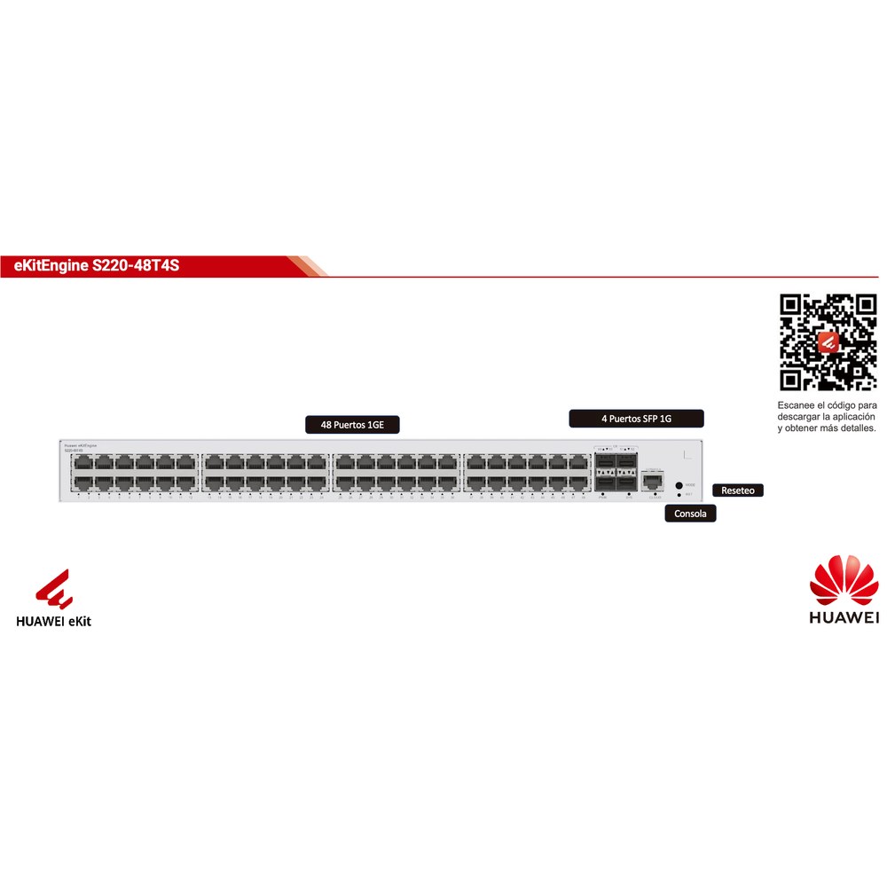 Switch Huawei S22048T4S