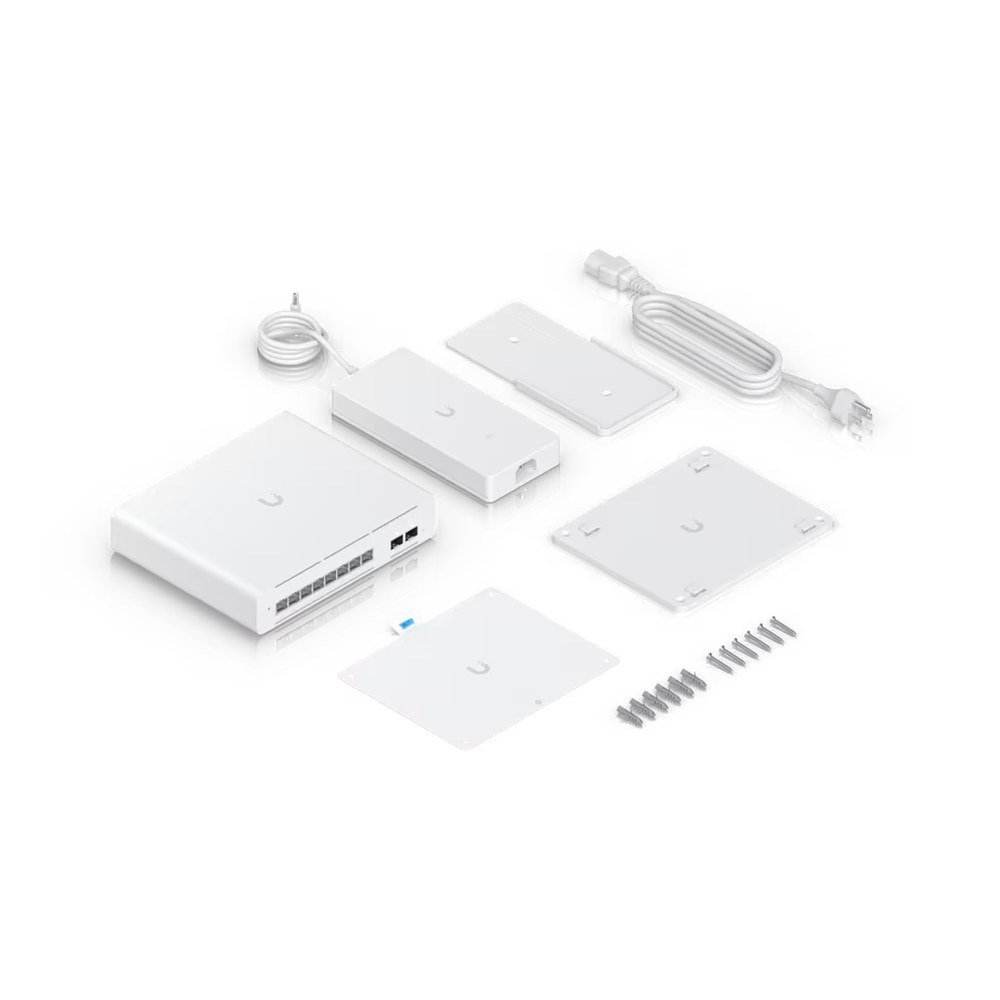 Contenido del paquete USW-Pro-XG-8-PoE