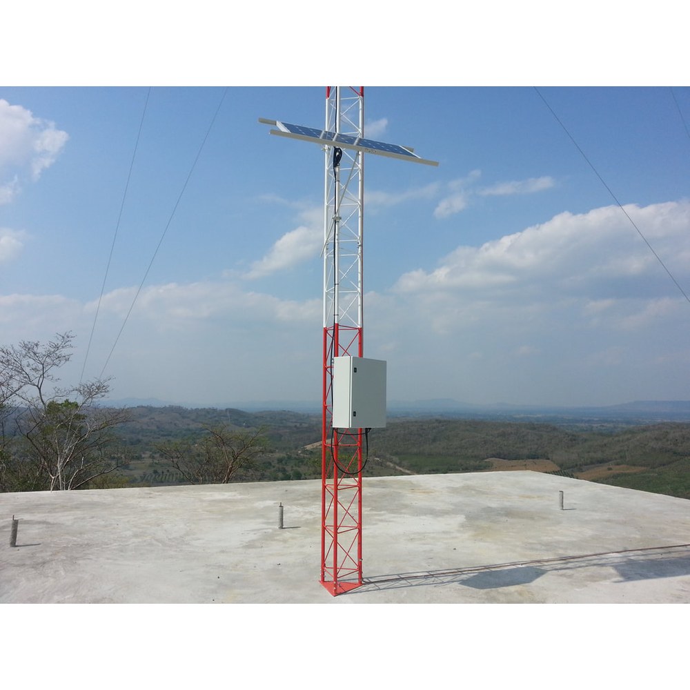 Instalación del montaje universal de torre