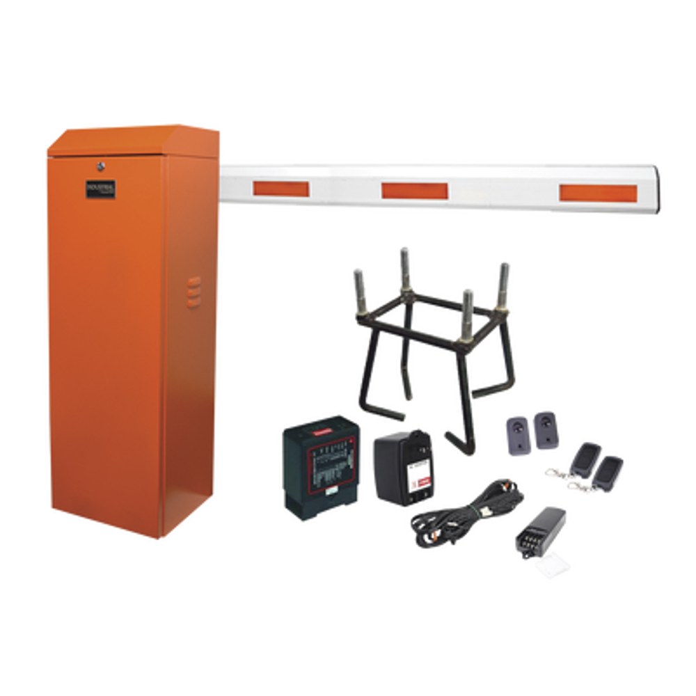 Kit de barrera vehicular derecha color naranja