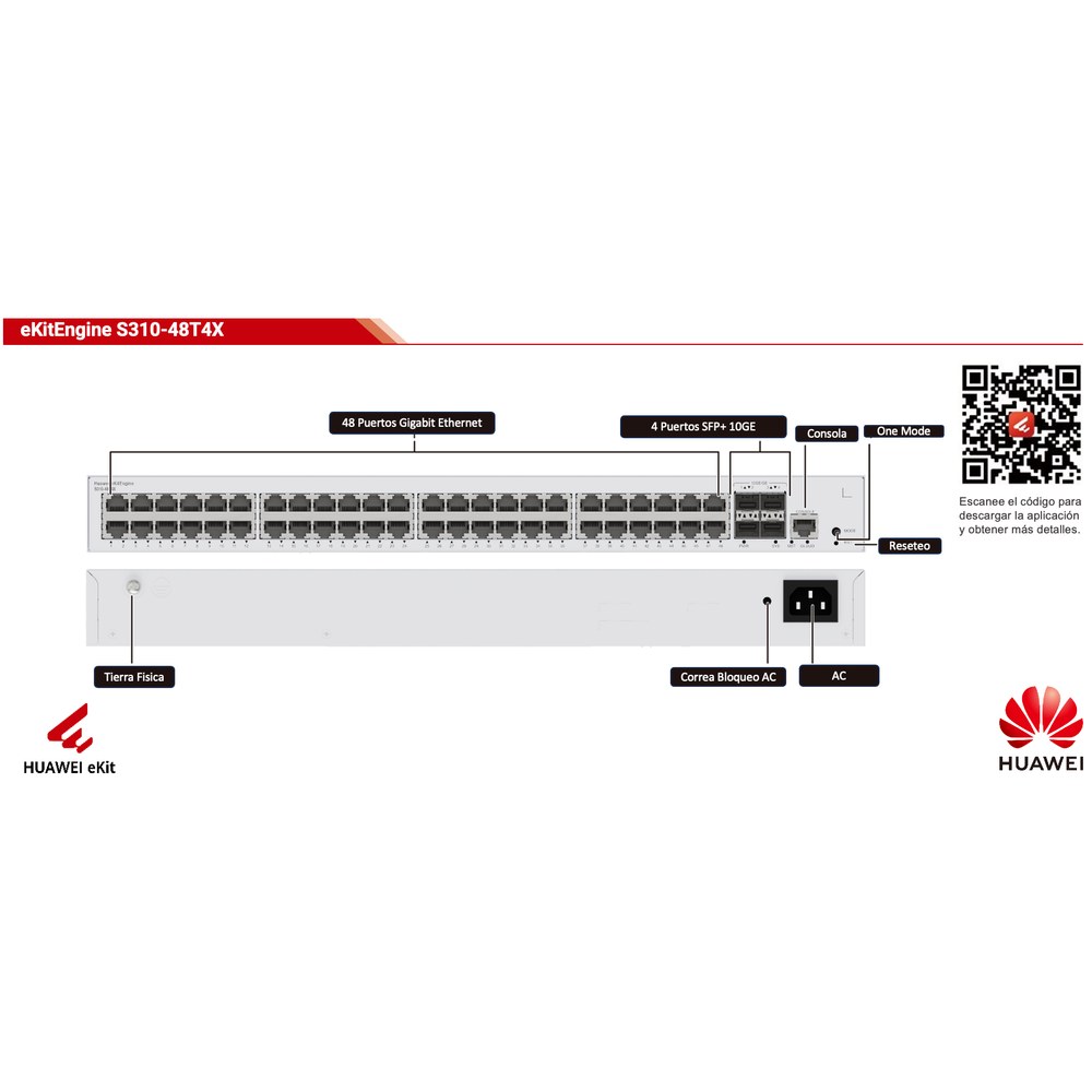 Switch Huawei S31048T4X