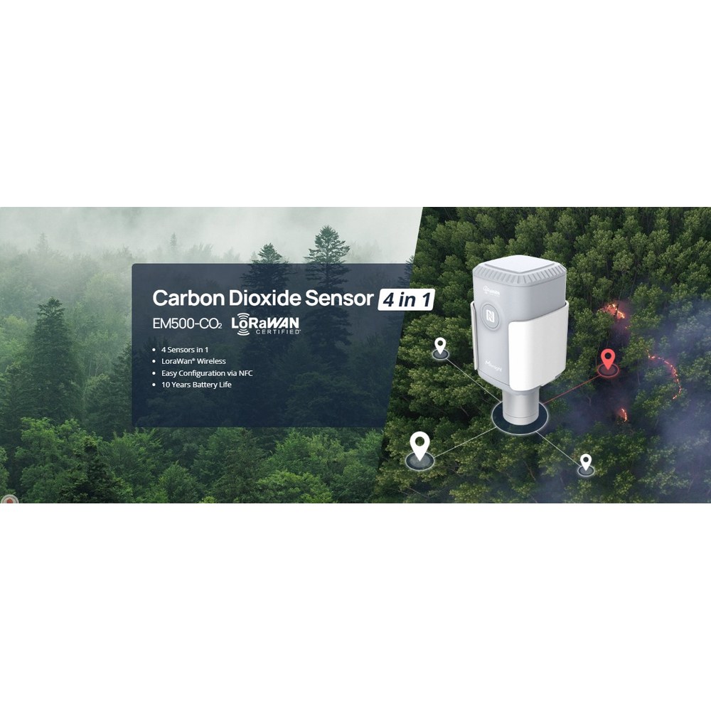 Sensor Industrial MILESIGHT EM500CO2