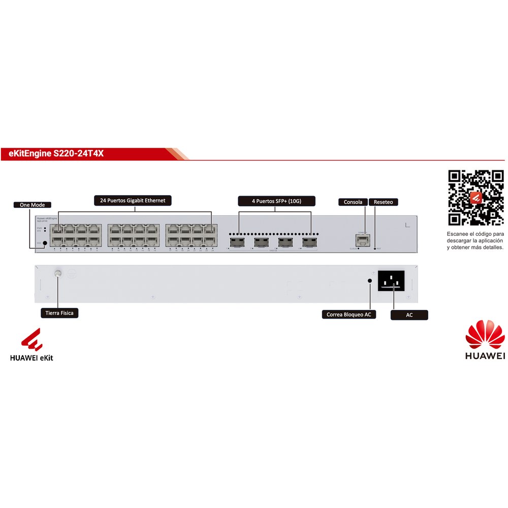 Switch Huawei S22024T4X